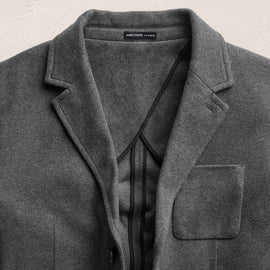 Brushed Cotton Blazer - Flannel | James Perse Los Angeles