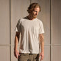 Brushed Lotus Jersey Pocket Tee in White | James Perse Los Angeles