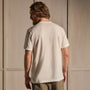Brushed Lotus Jersey Pocket Tee in White | James Perse Los Angeles