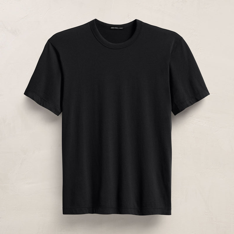 Brushed Lotus Crew - Black