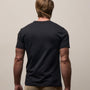 Brushed Lotus Crew in Black | James Perse Los Angeles