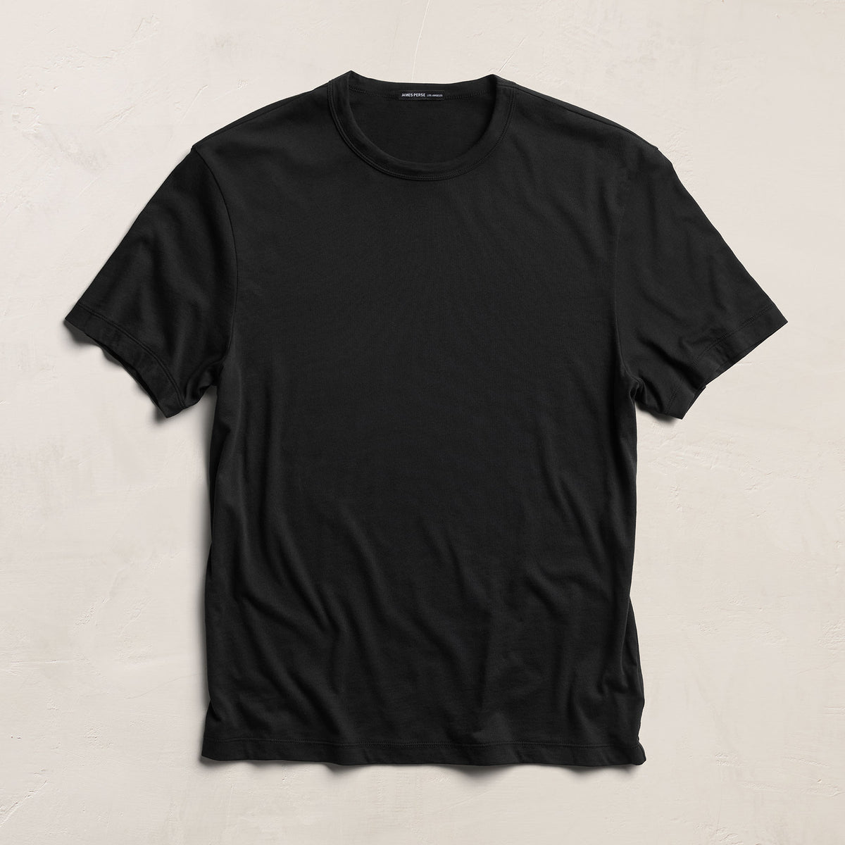 Brushed Lotus Crew - Black