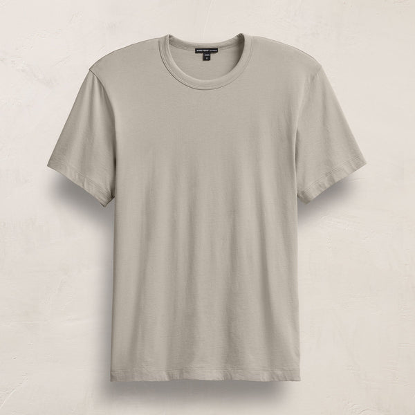 Brushed Lotus Crew in Concrete | James Perse Los Angeles