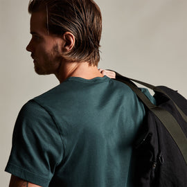 Brushed Lotus Crew in Canopy | James Perse Los Angeles