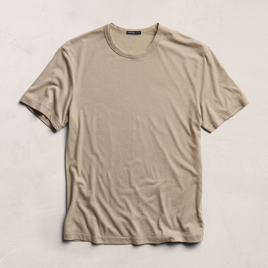 Brushed Lotus Crew - Coyote