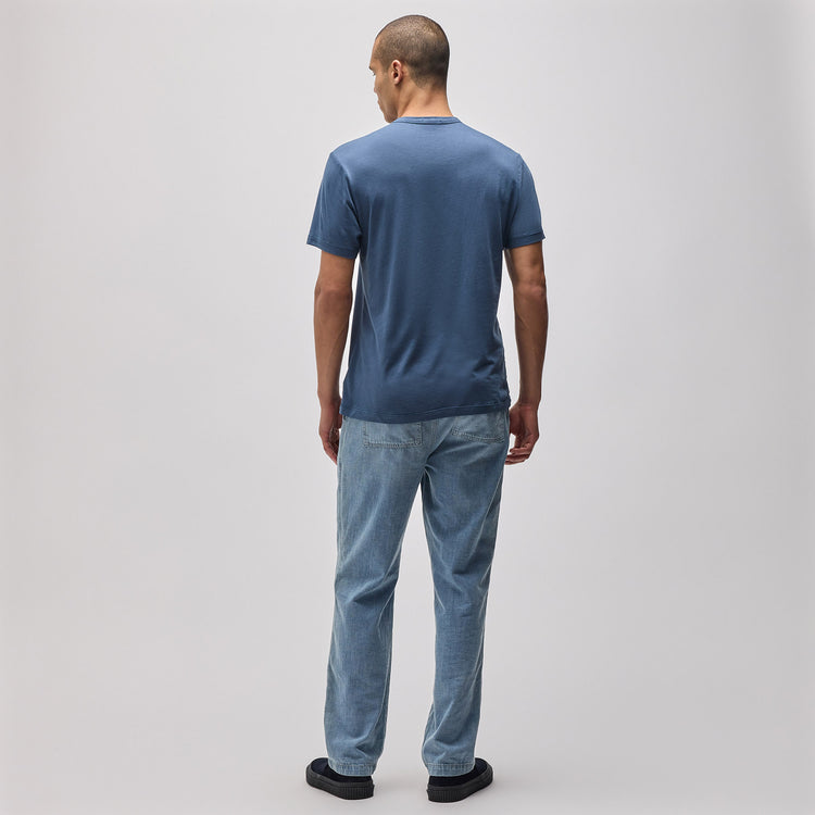 Brushed Lotus Crew in Captain | James Perse in Los Angeles