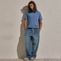 Brushed Lotus Crew in Danube | James Perse Los Angeles