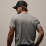 Brushed Lotus Crew In Heather Grey | James Perse Los Angeles