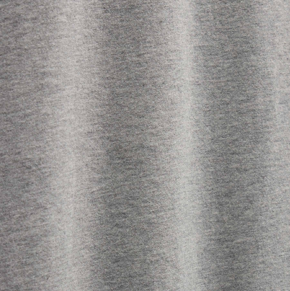 Brushed Lotus Crew In Heather Grey | James Perse Los Angeles
