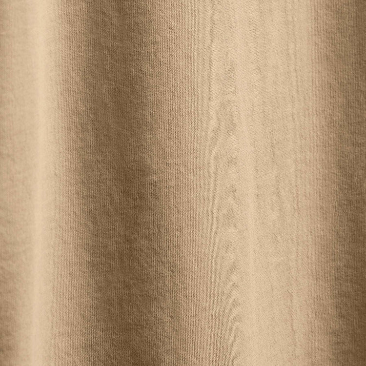 Brushed Lotus Crew in Light Khaki | James Perse Los Angeles