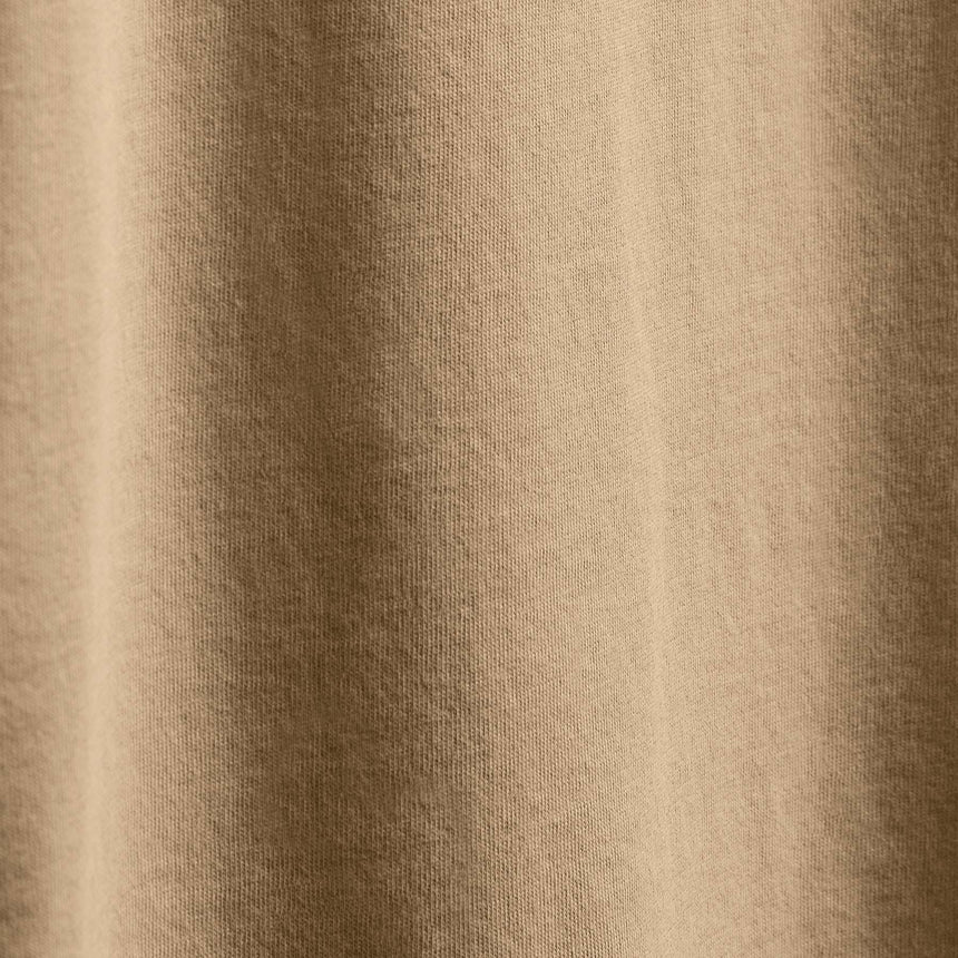 Brushed Lotus Crew in Light Khaki | James Perse Los Angeles