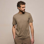 Brushed Lotus Crew in Light Olive | James Perse Los Angeles