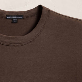 Brushed Lotus Crew in Porcupine | James Perse Los Angeles