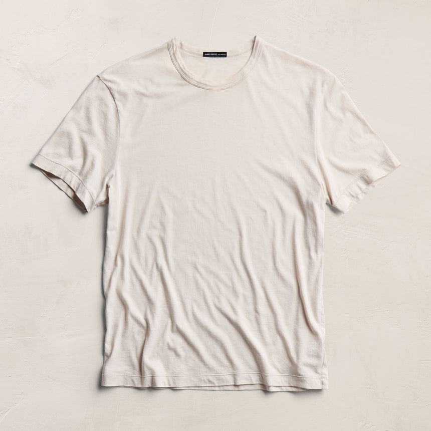 Brushed Lotus Crew - Pearl