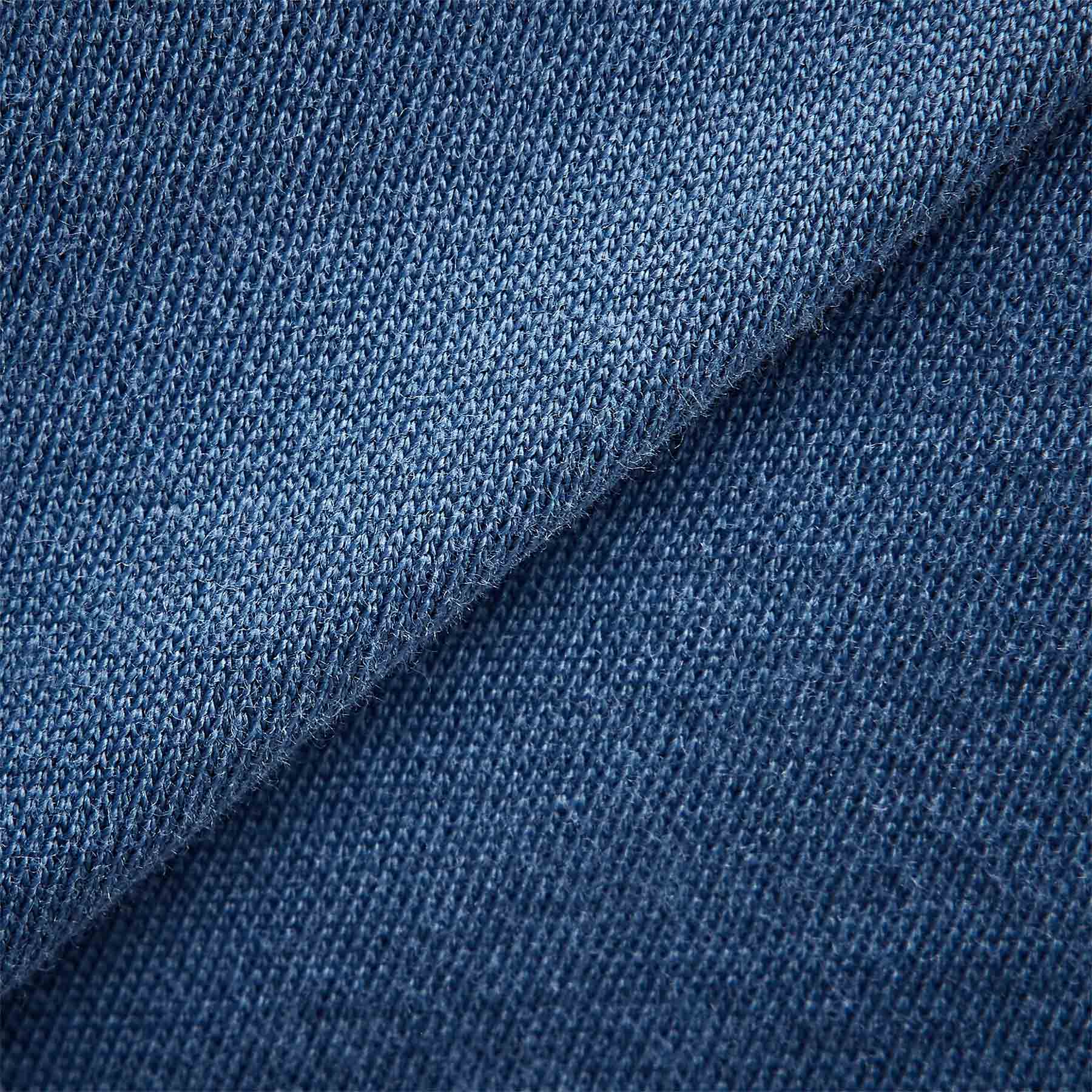 Brushed Lotus Crew in Spectrum Blue | James Perse Los Angeles