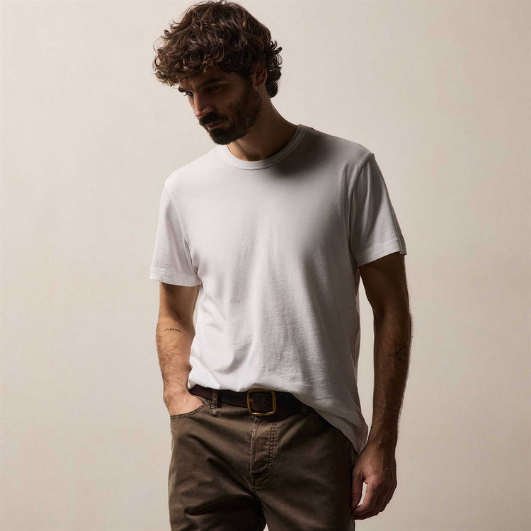 Men's Brushed Lotus Crew Gift Set In Black/Deep/White | James Perse Los Angeles