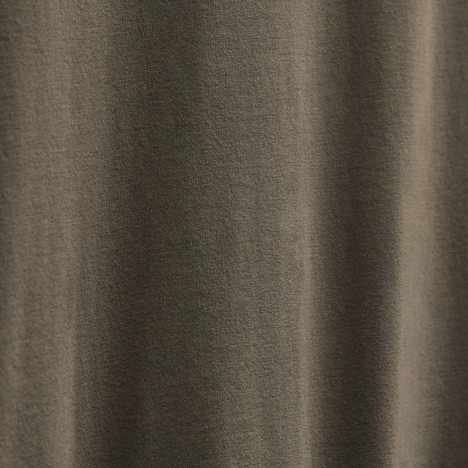 Brushed Lotus Long Sleeve Crew in Army Green | James Perse Los Angeles