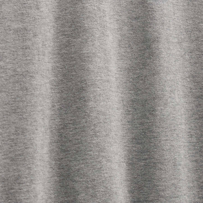 Brushed Lotus Long Sleeve Crew in Heather Grey | James Perse Los Angeles