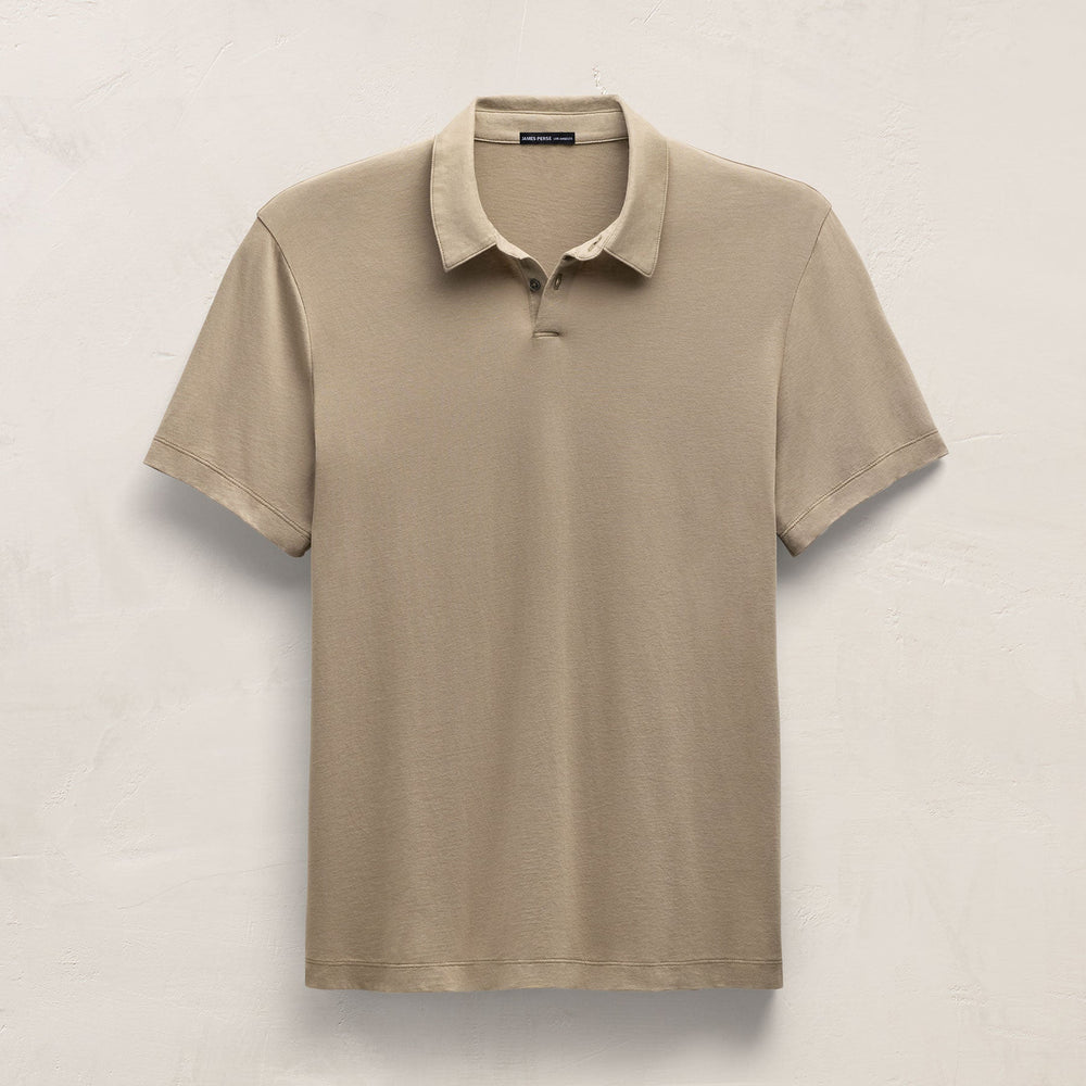 Brushed Lotus Polo - Coyote