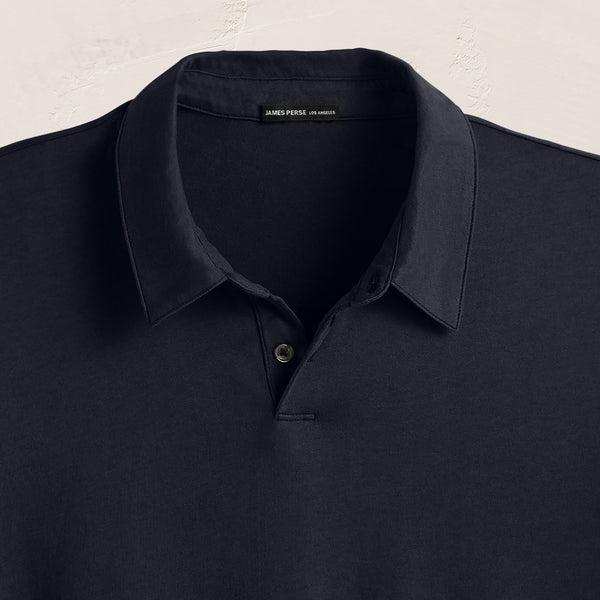 Brushed Lotus Polo - Deep