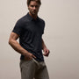 Brushed Lotus Polo in Deep | James Perse Los Angeles