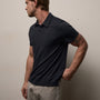 Brushed Lotus Polo in Deep | James Perse Los Angeles