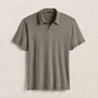 Brushed Lotus Polo in Granite | James Perse Los Angeles