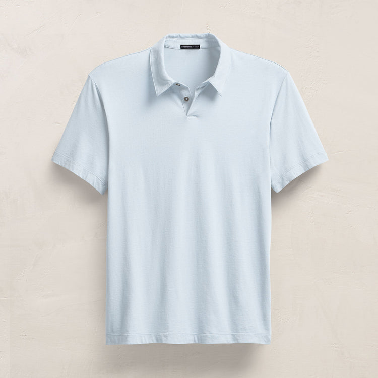 Brushed Lotus Polo in Memory | James Perse Los Angeles