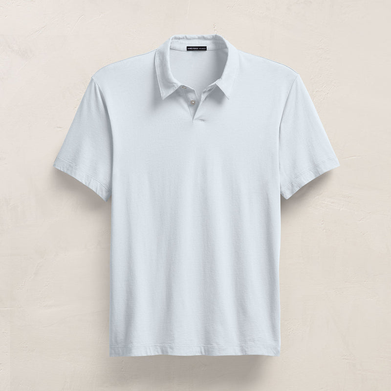 Brushed Lotus Polo in Memory | James Perse Los Angeles