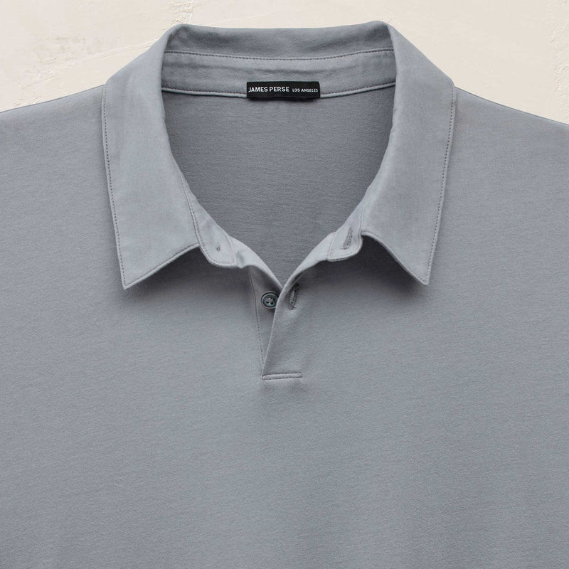 Brushed Lotus Polo in Ore | James Perse Los Angeles