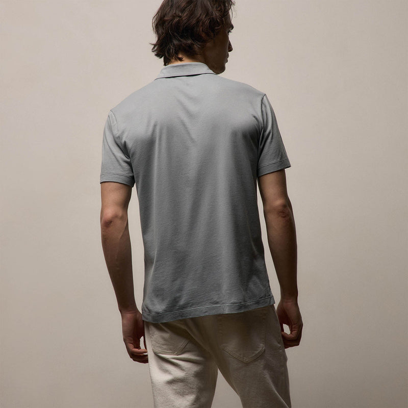 Brushed Lotus Polo in Ore | James Perse Los Angeles