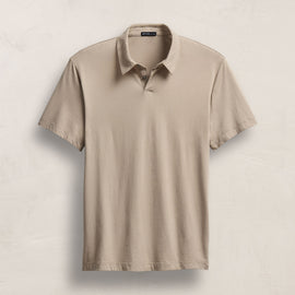 Brushed Lotus Polo in Overcast | James Perse Los Angeles