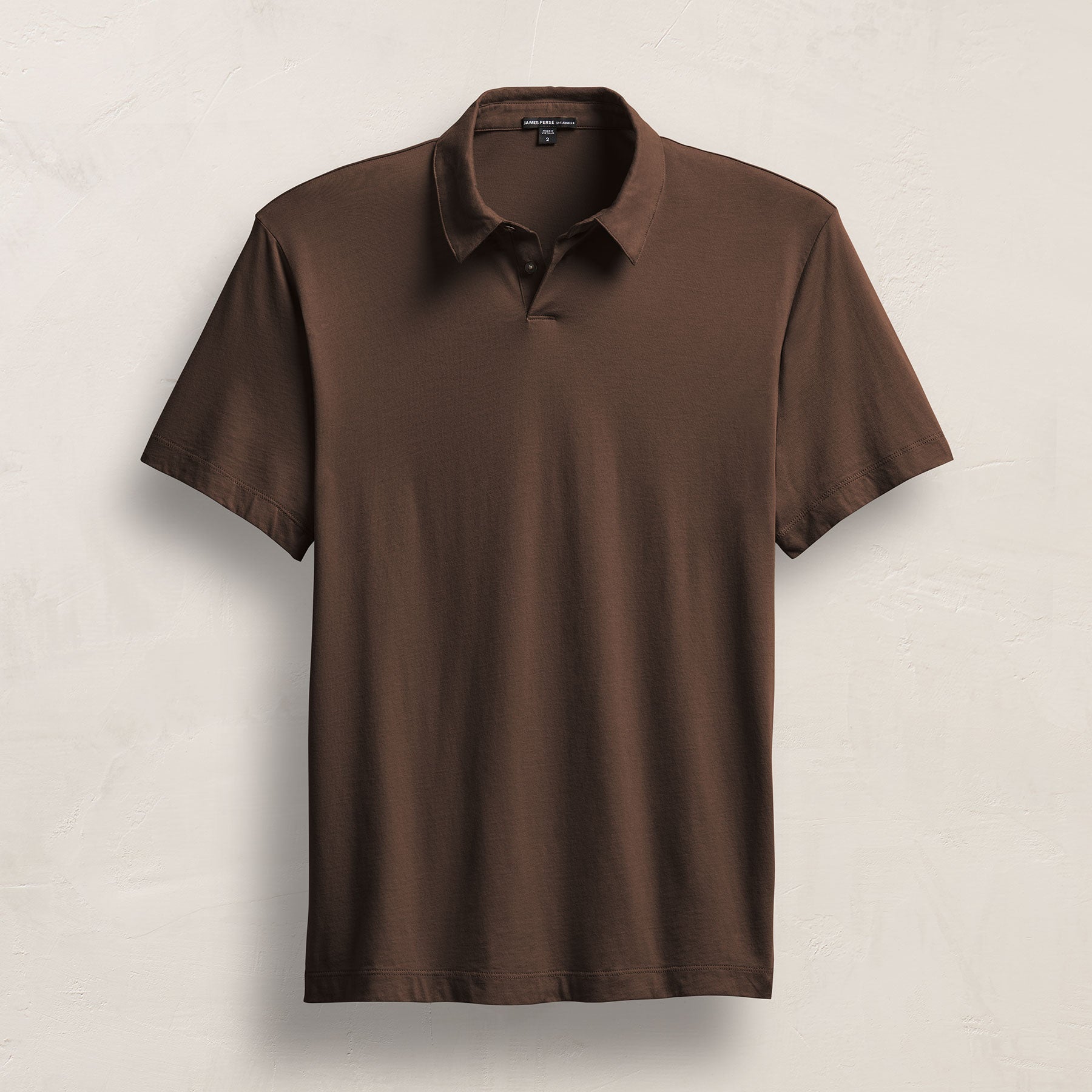 Brushed Lotus Polo in Porcupine | James Perse Los Angeles