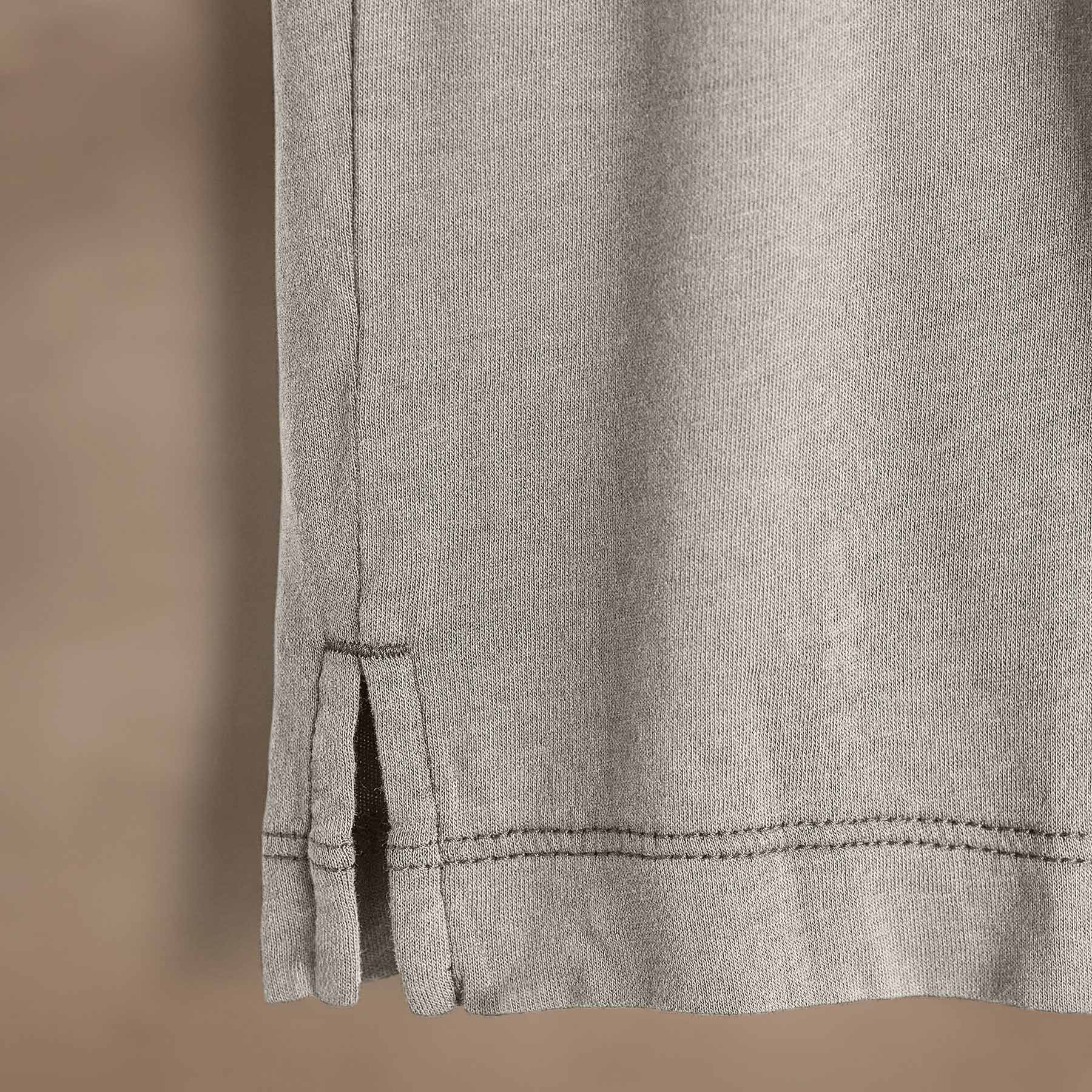 Brushed Lotus Polo in Salt | James Perse Los Angeles