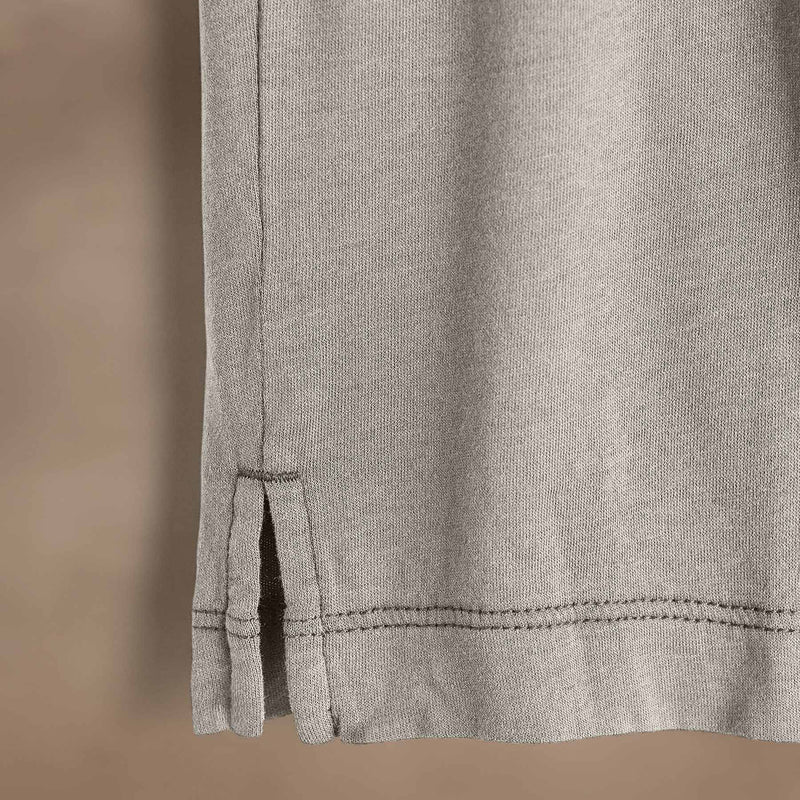 Brushed Lotus Polo in Salt | James Perse Los Angeles