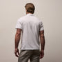 Brushed Lotus Polo in White | James Perse Los Angeles