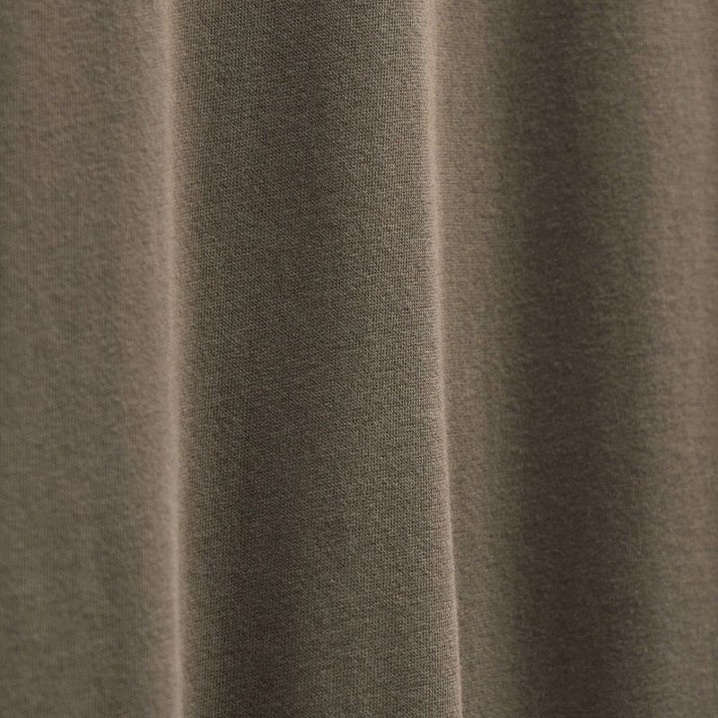 Brushed Lotus Long Sleeve Polo in Army Green | James Perse Los Angeles