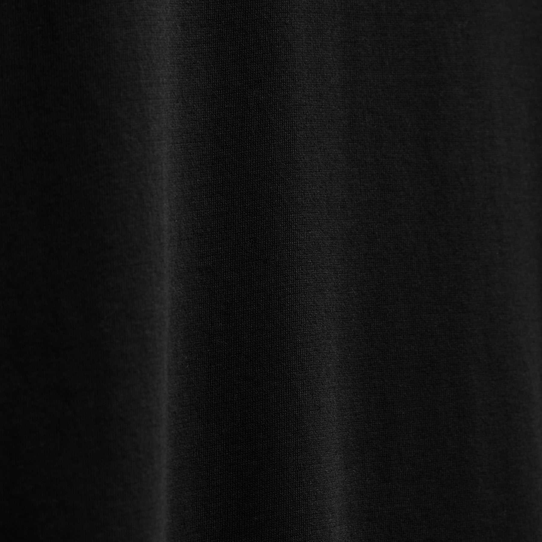 Brushed Lotus Long Sleeve Polo in Black | James Perse Los Angeles