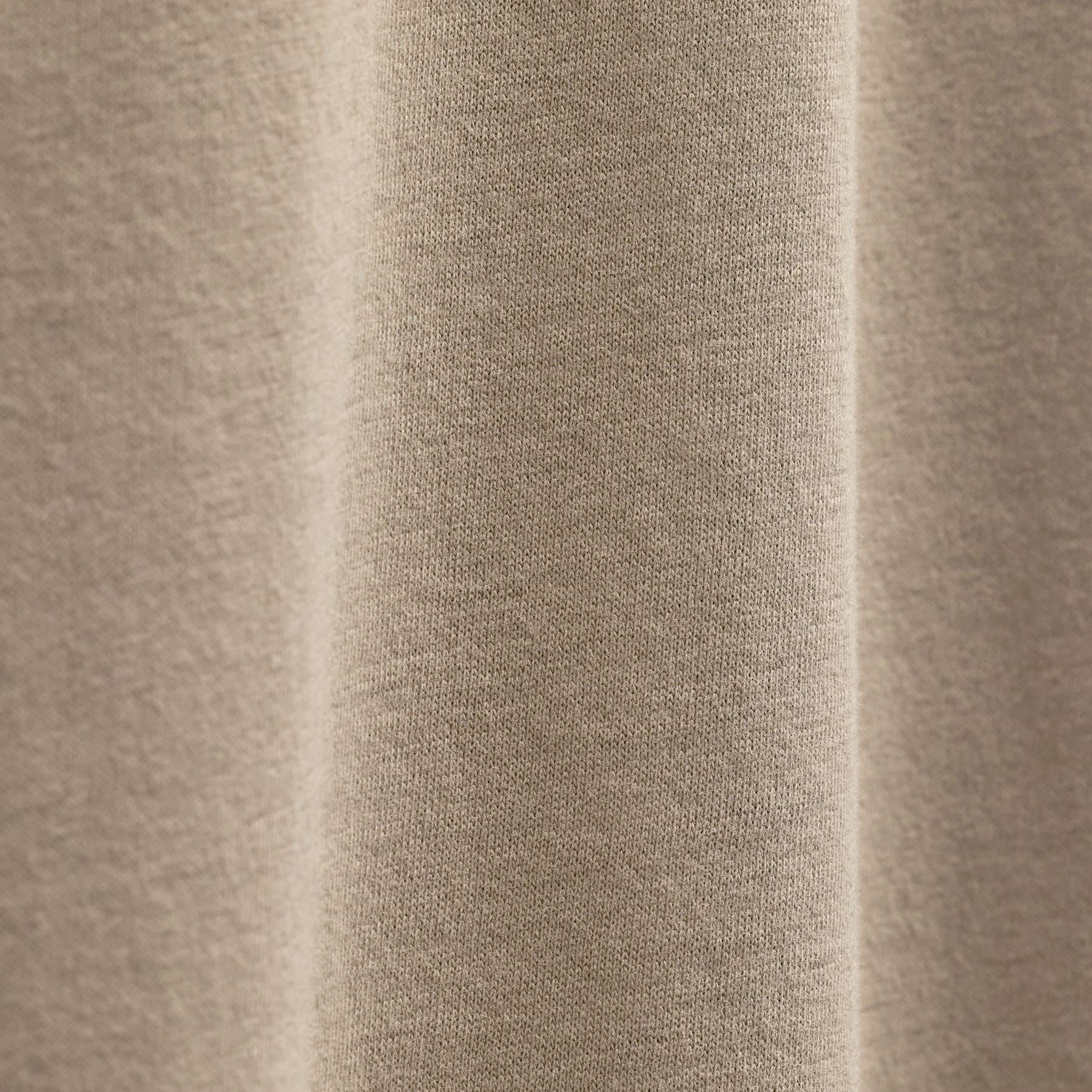 Brushed Lotus Long Sleeve Polo - Coyote