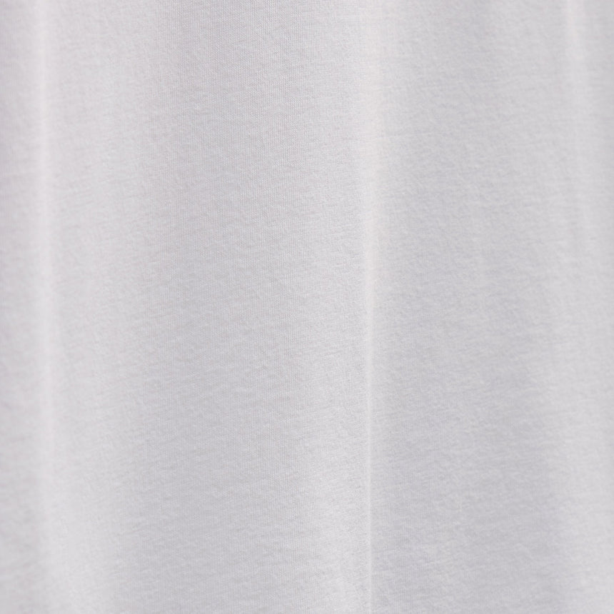 Brushed Lotus Long Sleeve Polo in White | James Perse Los Angeles
