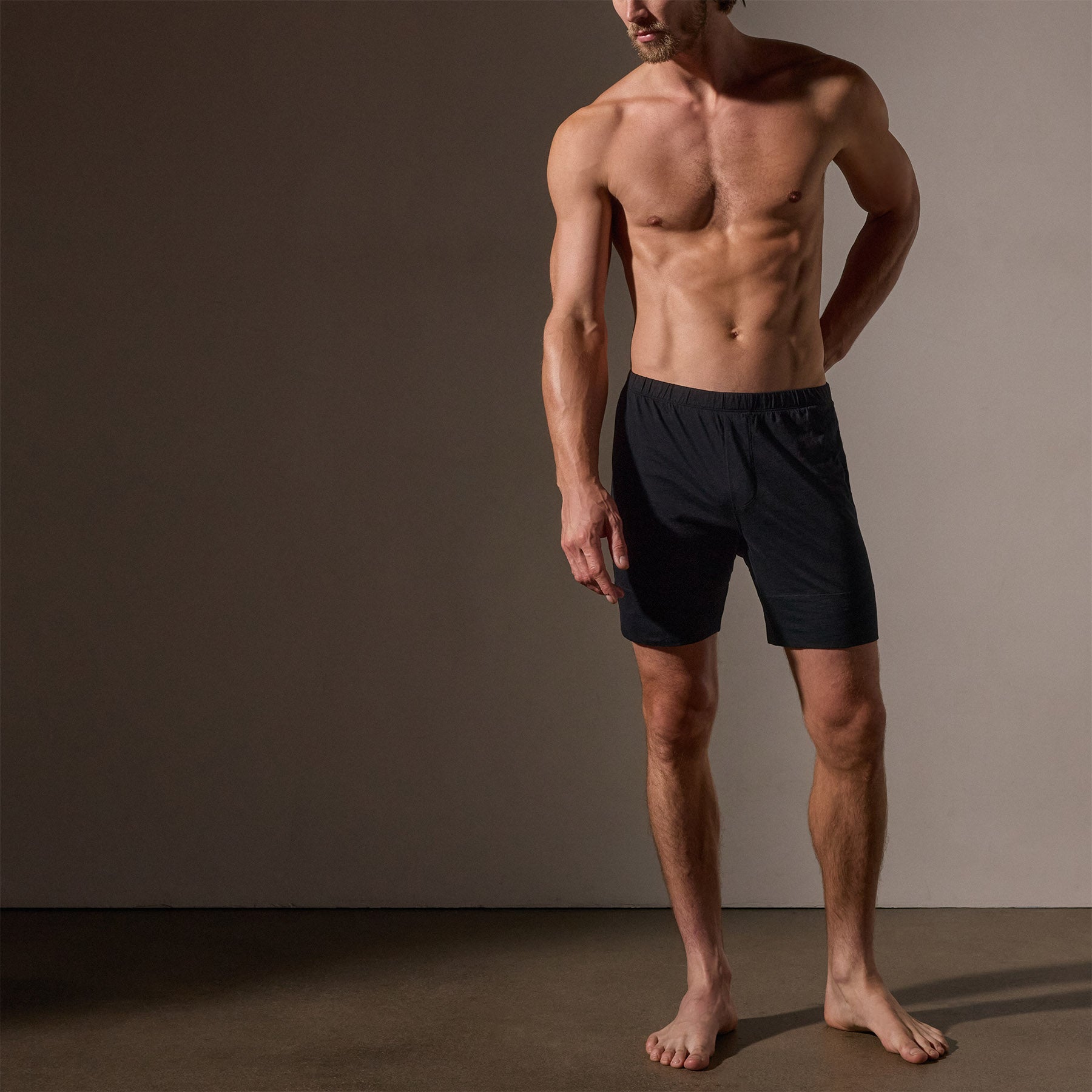 Relaxed Boxers  in Black | James Perse Los Angeles