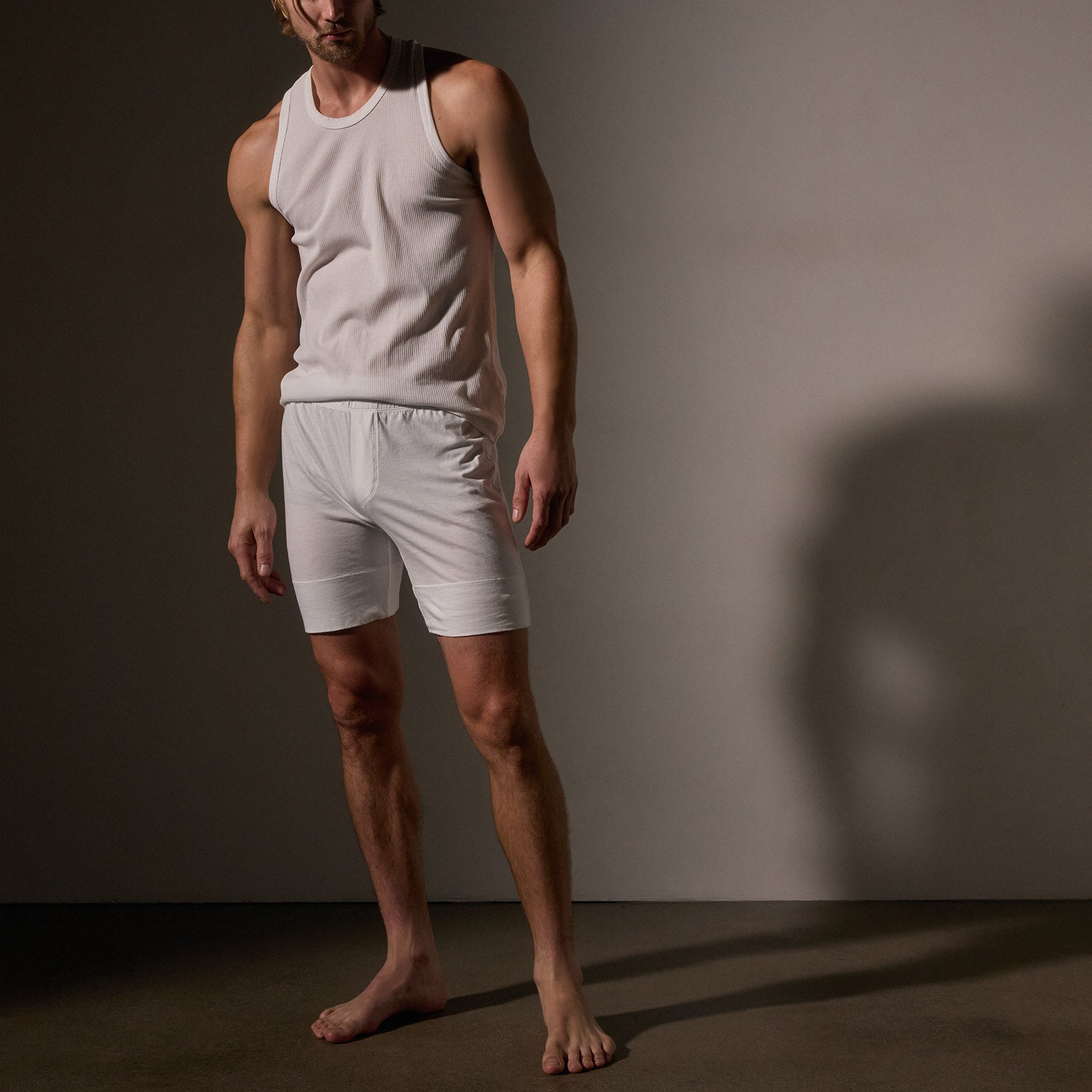 Relaxed Boxers  in White | James Perse Los Angeles