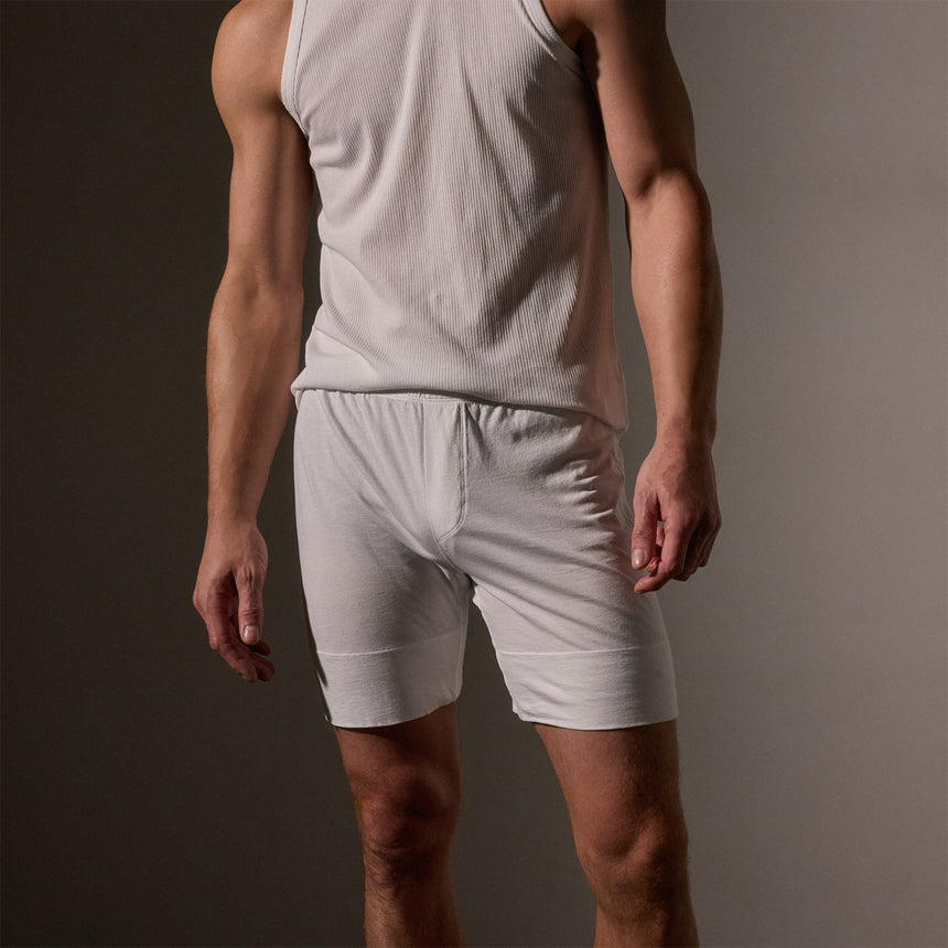 Relaxed Boxers  in White | James Perse Los Angeles