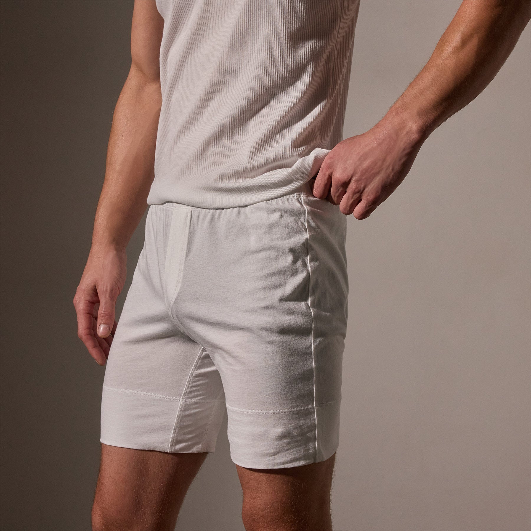 Relaxed Boxers  in White | James Perse Los Angeles