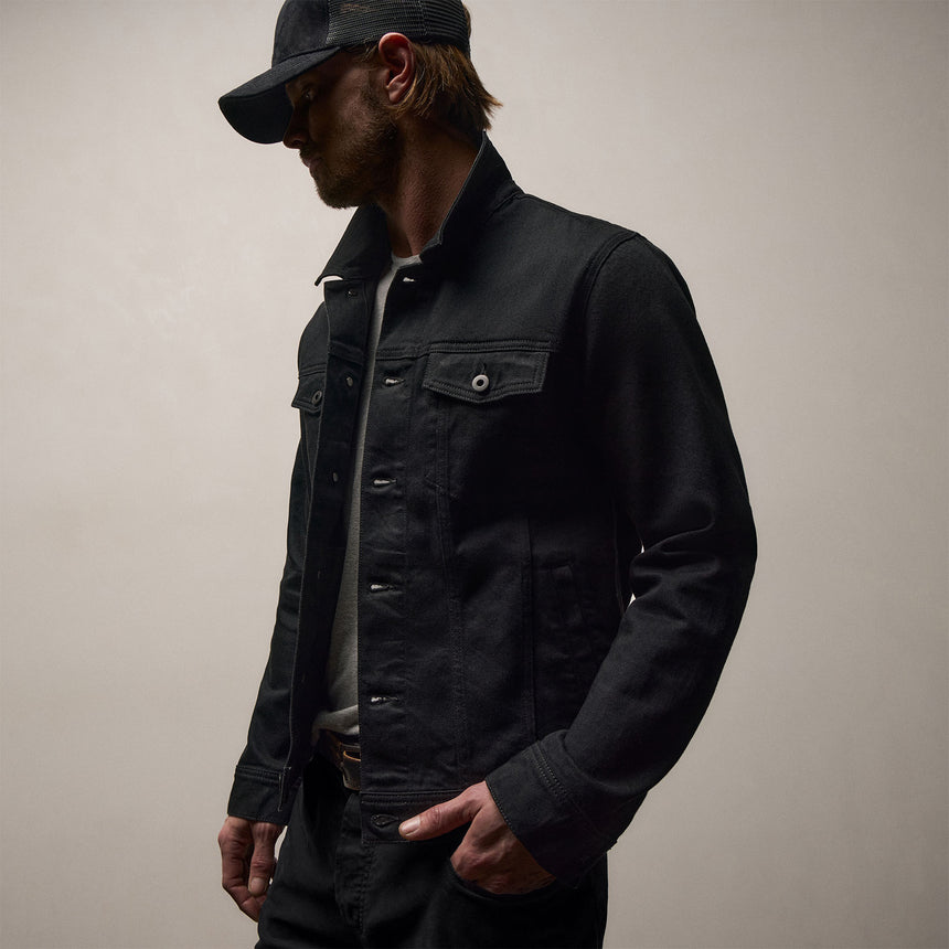 Denim Jacket In Night Palms | James Perse Los Angeles