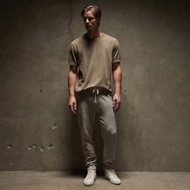 Thermal Knit Lounge Pant in Dapple | James Perse Los Angeles