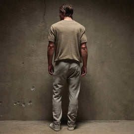 Thermal Knit Lounge Pant in Dapple | James Perse Los Angeles