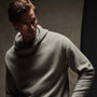 Thermal Knit Hooded Raglan in Dapple | James Perse Los Angeles