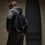 Thermal Knit Hooded Raglan in Magma | James Perse Los Angeles