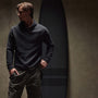 Thermal Knit Hooded Raglan in Magma | James Perse Los Angeles
